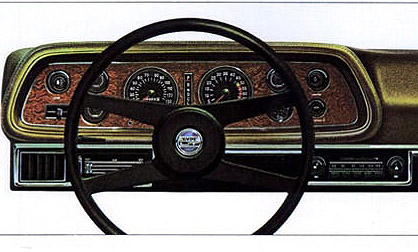 1973 Chevy Camaro dash