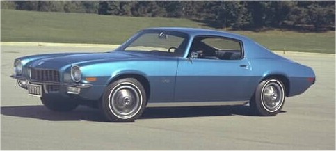 1970 Blue Camaro