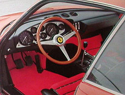 Ferrari Daytona dashboard