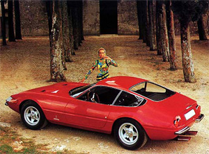 Ferrari Daytona factory photo