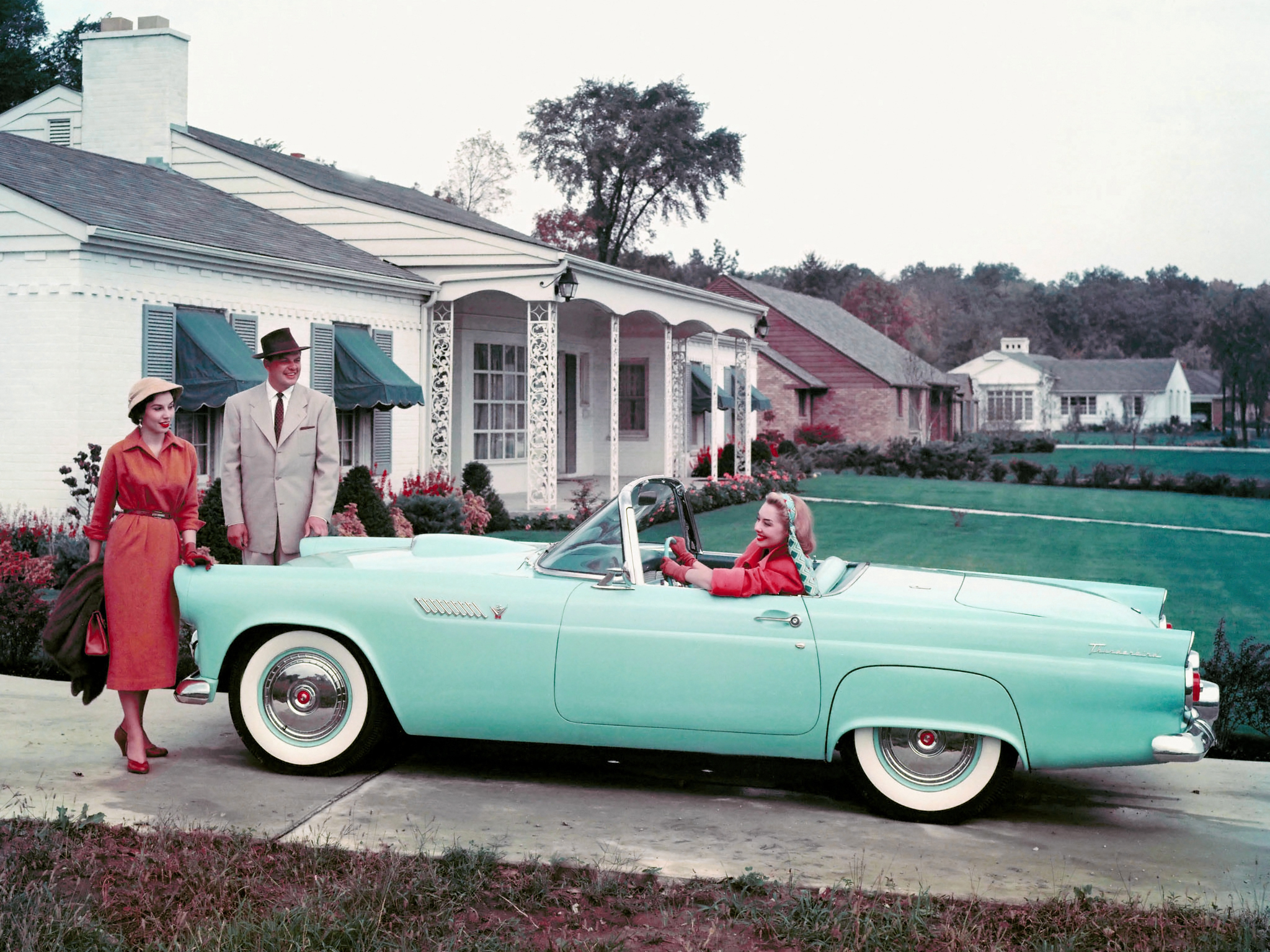 1955 Thunderbird marketing image