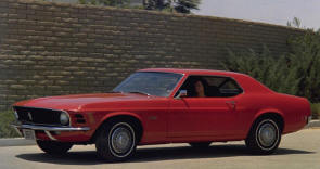 Base '70 Mustang coupe