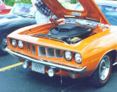 1971 cuda front fascia