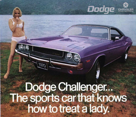 1970 challenger ad